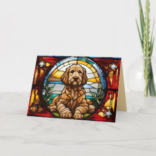 Cartão Labradoodle