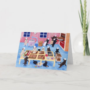 Cartão Labrador Bakery