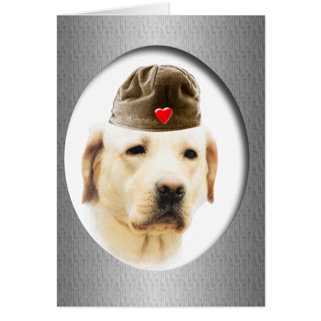 Cartão Labrador Retriever (Frente)