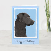 Labrador Retriever Black Pintura Original