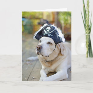 Cartão Labrador Retriever Halloween Greeting