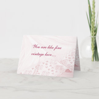 Cartão Lace de Pk Suave Qualquer Personalização de Ocassã