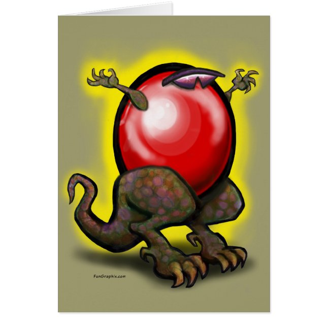 Cartão Lacrosse a Saurus Rex (Frente)