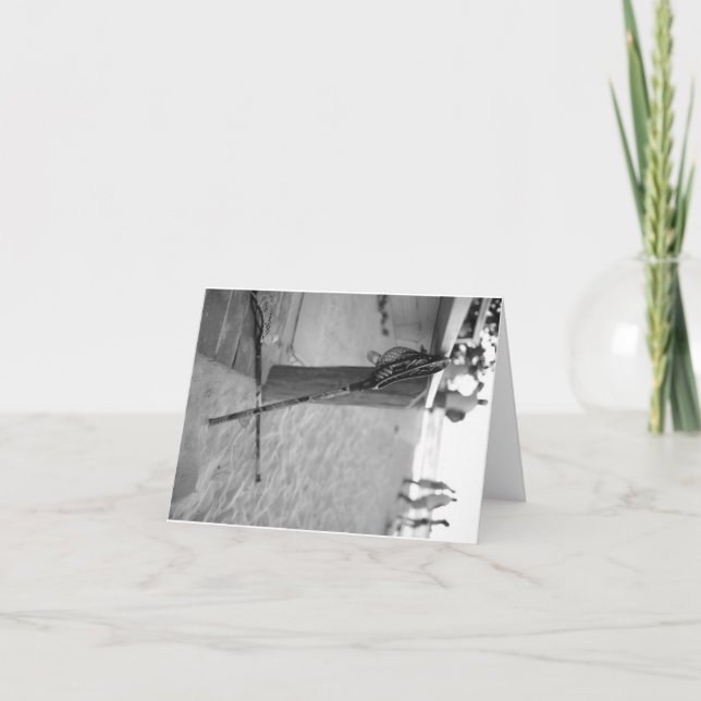 Cartão lacrosse note cards (Frente)