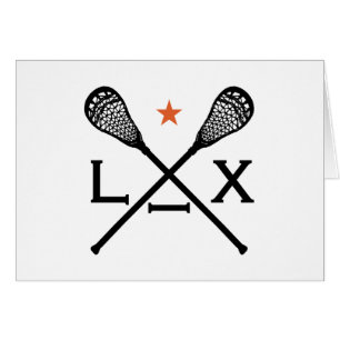 Cartão Lacrosse relaxado