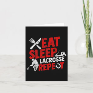 Cartão Lacrosse Shirts Mens Lacrosse Player Lax Stick 2
