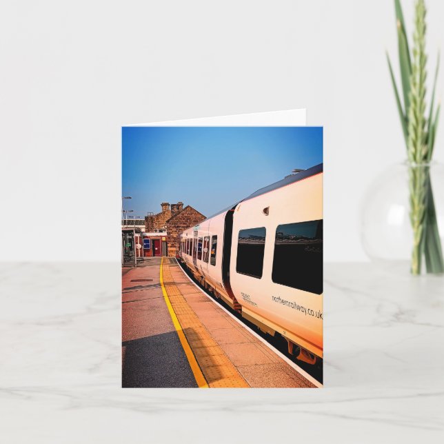 Cartão Lado do comboio (Frente)