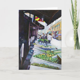 Cartão Lado Mais Leve Da Rua Lavanda Saudação Singapura