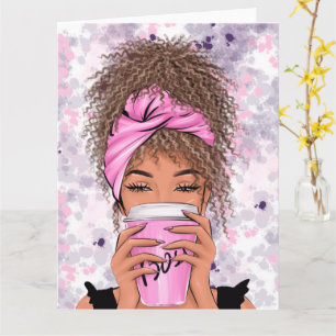 Cartão Lady Boss Life, Chefe Babe Cartão-postal