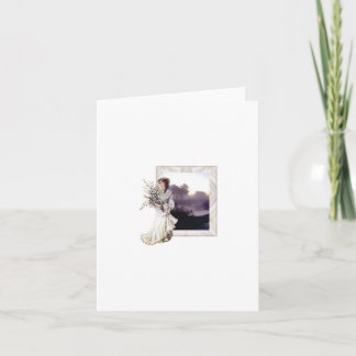 Cartão Lady in White