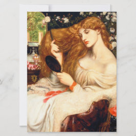 Cartão Lady Lilith (Beleza Impressionante com Cabelo Verm