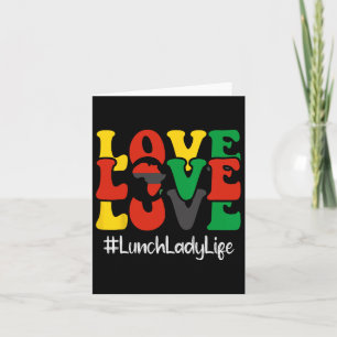 Cartão Lady Love African American Women Black Histo