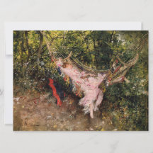 Lady Resting in a Hammock (por Giovanni Boldini)