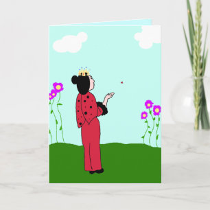 Cartão Ladybug Princesa Vai Ficar Com Cartaz