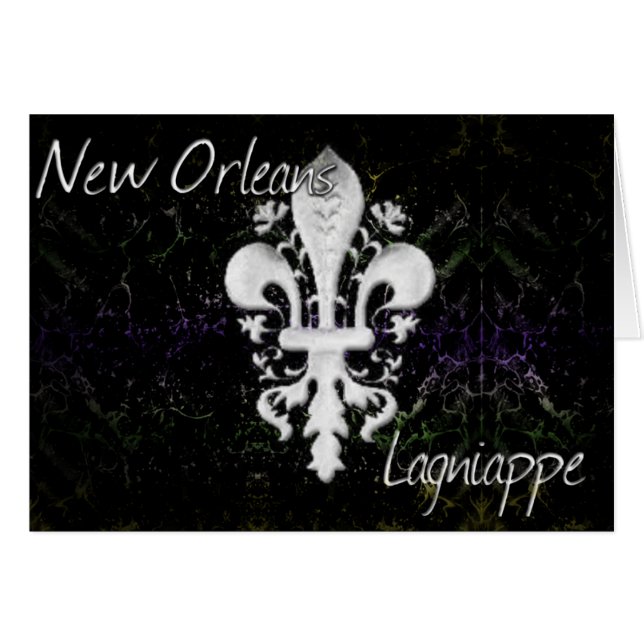 Cartão Lagniappe (Frente horizontal)