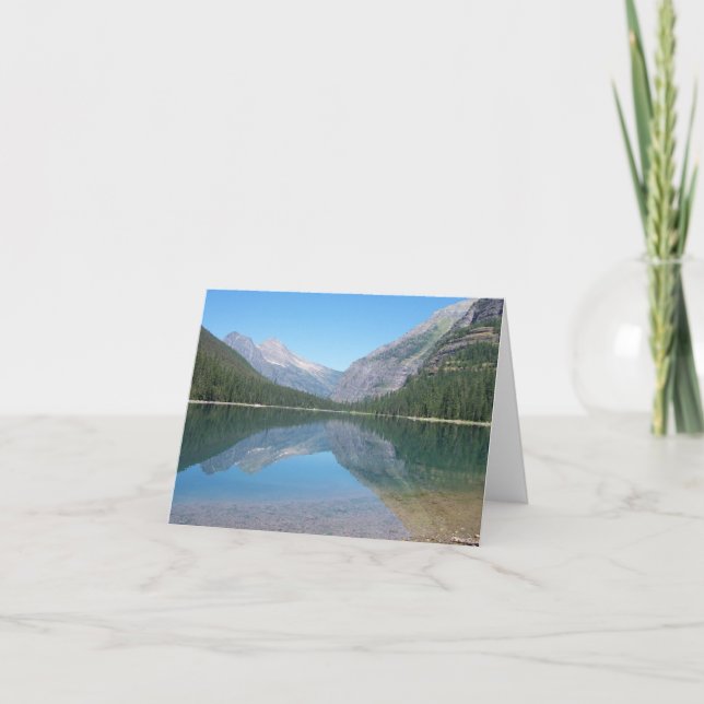 Cartão Lago Avalanche (Frente)