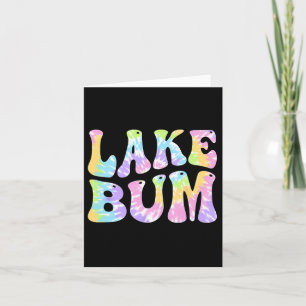 Cartão Lago Bum Summer - Barco de pesca - À vela