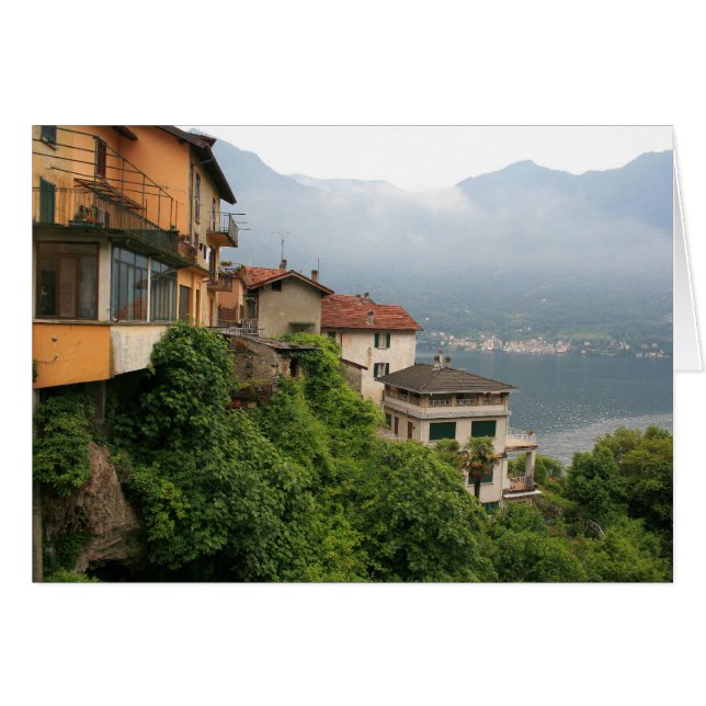 Cartão Lago Como (Frente Horizontal)