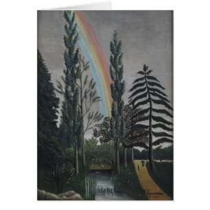 Cartão Lago Daumesnil por Henri Rousseau, Arte Fino Antig