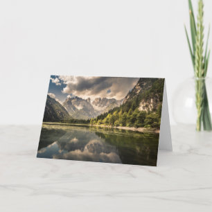 Cartão Lago Di Landro Dürrensee , Italy
