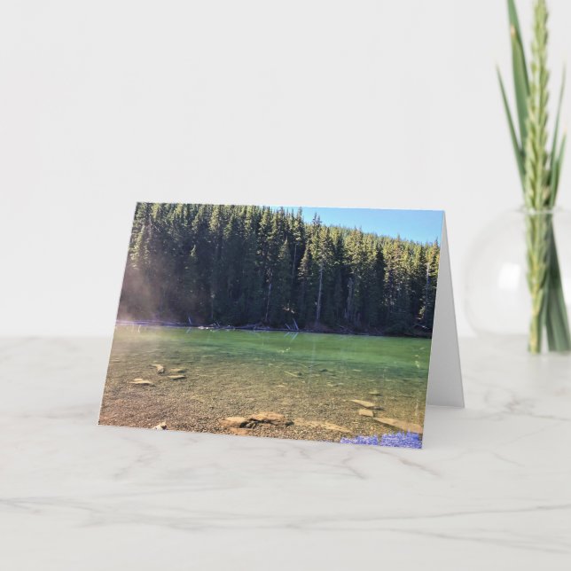 Cartão Lago do Diabo, OR (Frente)