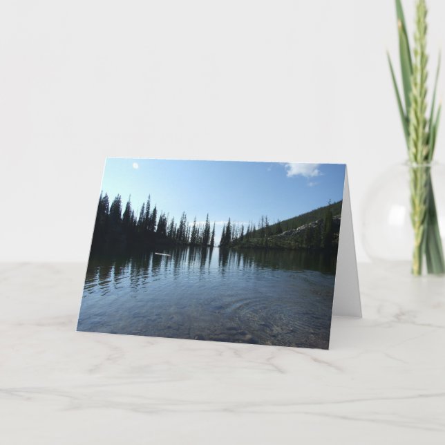 Cartão Lago do leste gospel de Idaho (Frente)