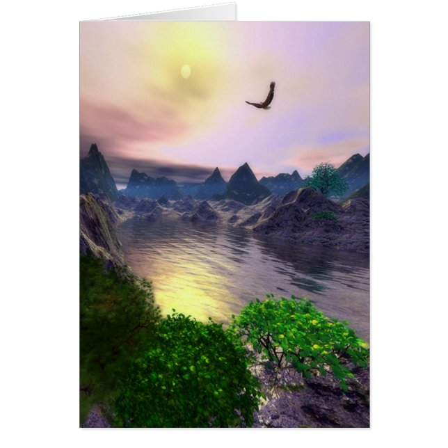 Cartão Lago Eagle (Frente)