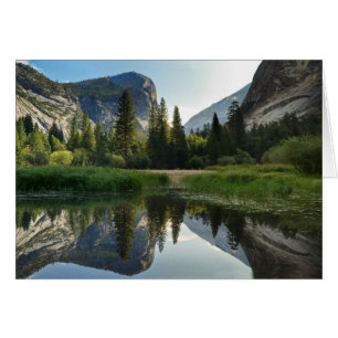 Cartão Lago Espelho, Yosemite
