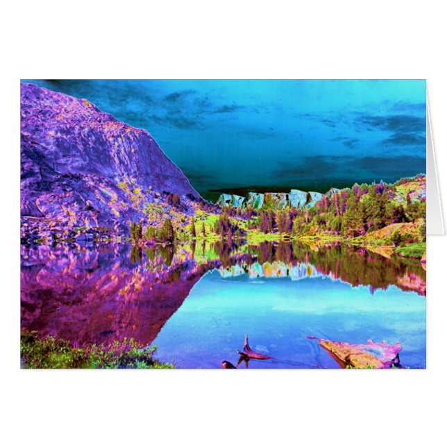 Cartão Lago Forno Holandês # 1 (Frente Horizontal)