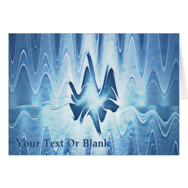 Cartão Lago Glacial (Frente Horizontal)