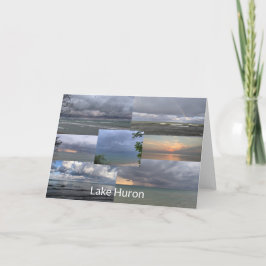 Cartão Lago Huron