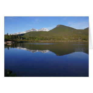 Cartão Lago Lily no Parque Nacional Rocky Mountain