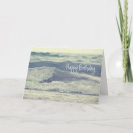 Cartão Lago Michigan Excelente Lagos Tidal Wave