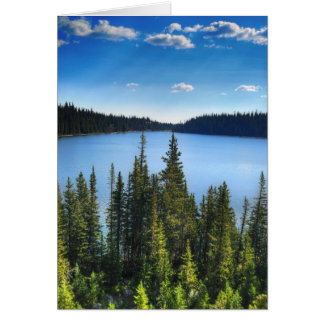 Cartão Lago Montanha