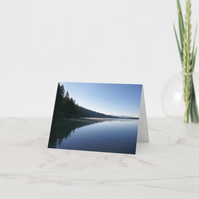 Cartão Lago Phelps II no Parque Nacional Grand Teton (Frente)