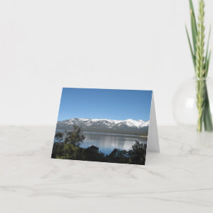 Cartão Lago Tahoe Happy Birthday