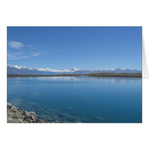 Cartão Lago Tekapo, Nova Zelândia