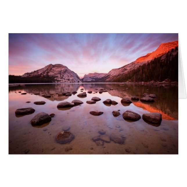 Cartão Lago Tenaya (Frente Horizontal)