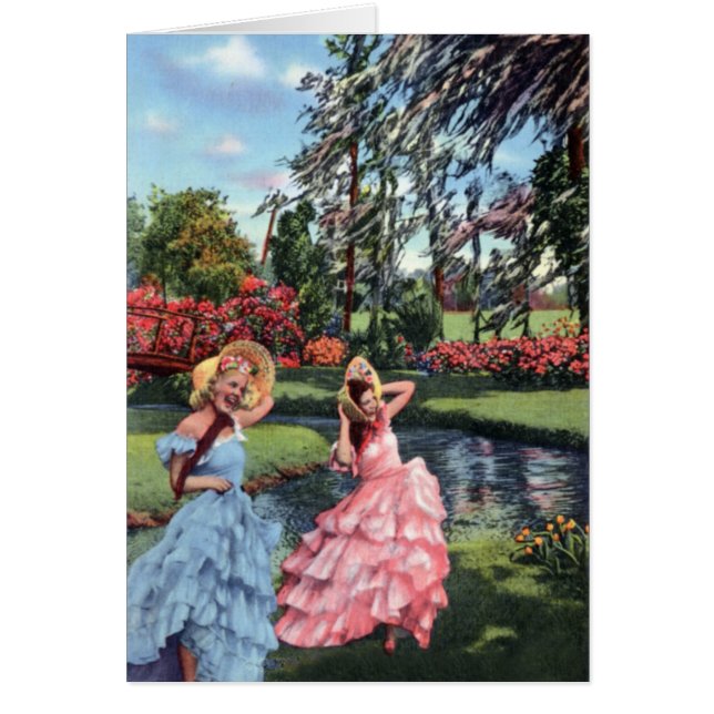 Cartão Lago Wales Florida Southern Bells (Frente)