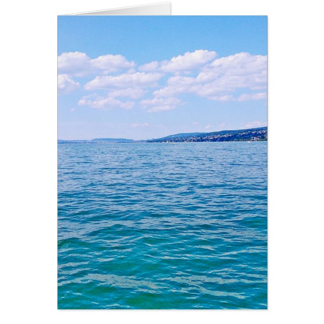 Cartão Lago Zurich (Frente)