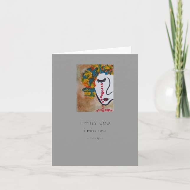 Cartão lágrimas (Frente)