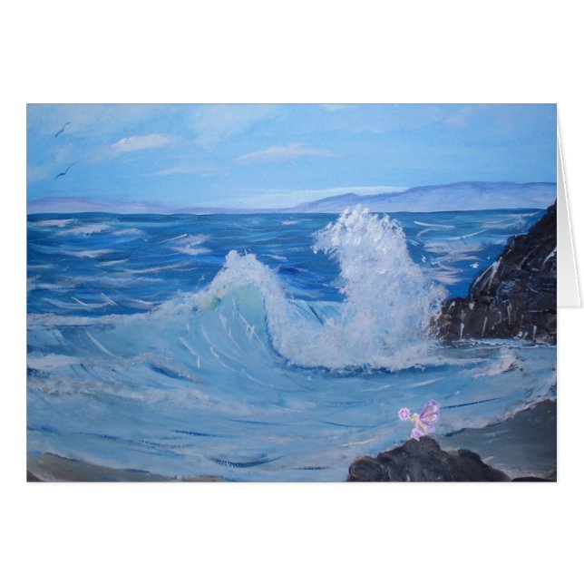 Cartão Laguna pacífica (Frente Horizontal)