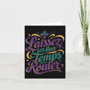 Cartão Laissez Les Bon Temps Rouler