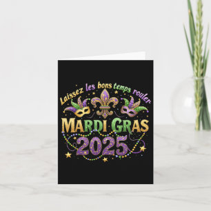 Cartão Laissez Les Bons Temps Rouler Mardi Gras New Orlea