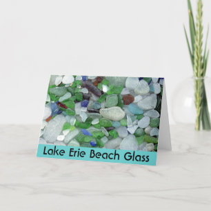 Cartão Lake Erie Beach Glass