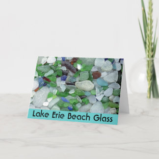 Cartão Lake Erie Beach Glass