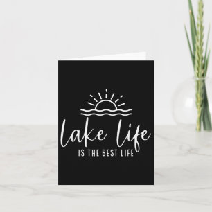 Cartão Lake Life É A Melhor Vida Do Lago Vibes Férias De