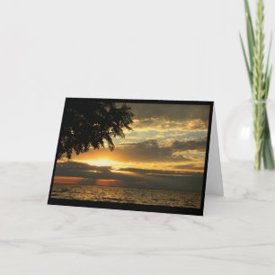 Cartão Lake Winnebago Sunset