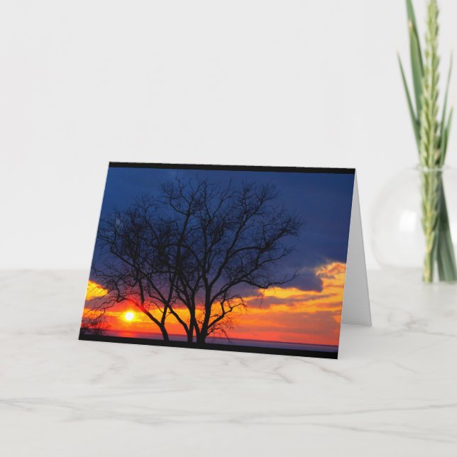 Cartão Lake Winnebago Thinking Of You (Frente)