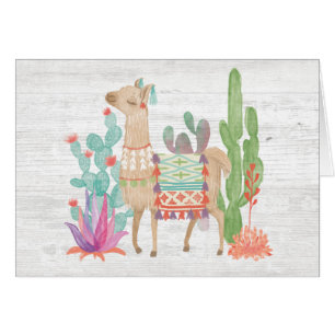 Cartão Lamas bonitos IV